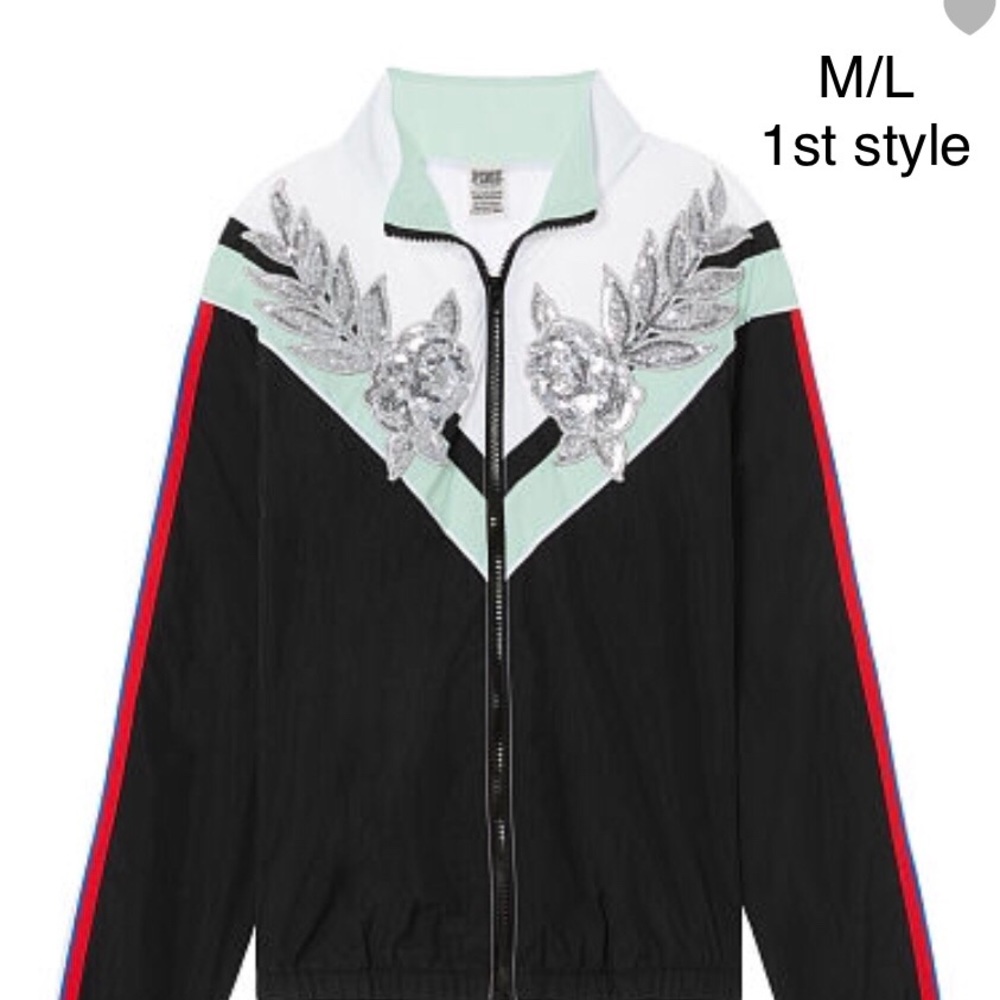 Victoria Secret Pink Anorak Full Zipper Jackets